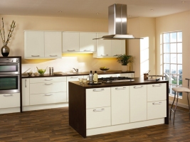 Duleek high gloss hornschurch ivory kitchen