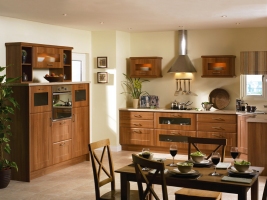 Auckland medium walnut kitchen