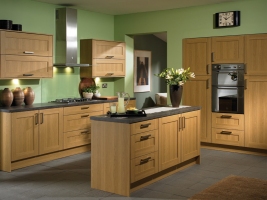 Tuscany lissa oak kitchen