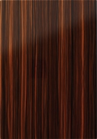 Goscote zebrano high gloss woodgrain