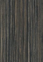 PVC edged textured woodgrain grey beige zebrano