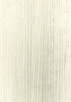 PVC edged textured woodgrain hacienda white