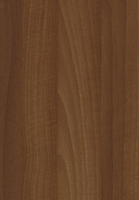 PVC edged woodgrain natural aida walnut