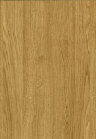 PVC edged woodgrain natural lancaster oak